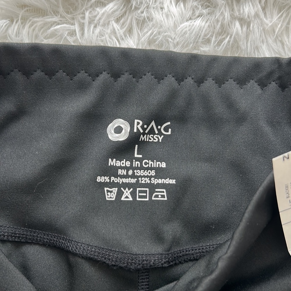 Black Biker Shorts - Picture 2 of 4